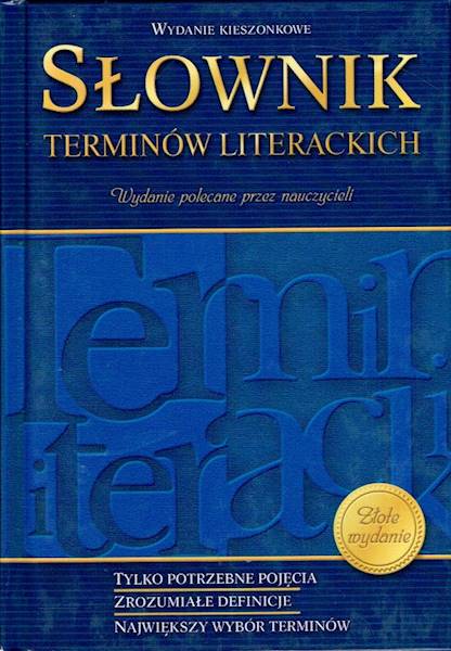 Słownik GREG Terminów Literackich kieszonkowe