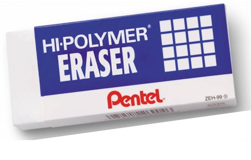 Gumka Pentel ZEH99 kreślarska duża