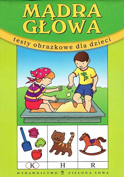 Mądra Głowa Testy obrazkowe dla dzieci ZS zielona
