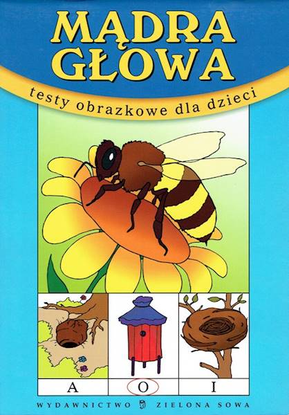 Mądra Głowa Testy obrazkowe dla dzieci ZS niebiesk