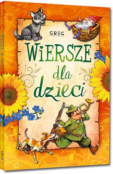 Wiersze dla dzieci kolor oprawa twarda GREG