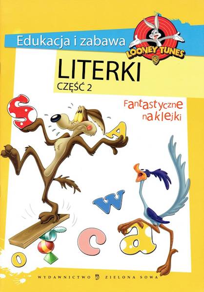 Litery cz.2 z Looney Tunes ZIELONA SOWA