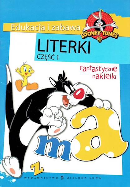 Litery cz.1 z Looney Tunes ZIELONA SOWA