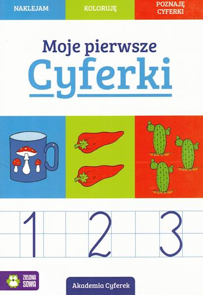Moje pierwsze cyferki ZIELONA SOWA