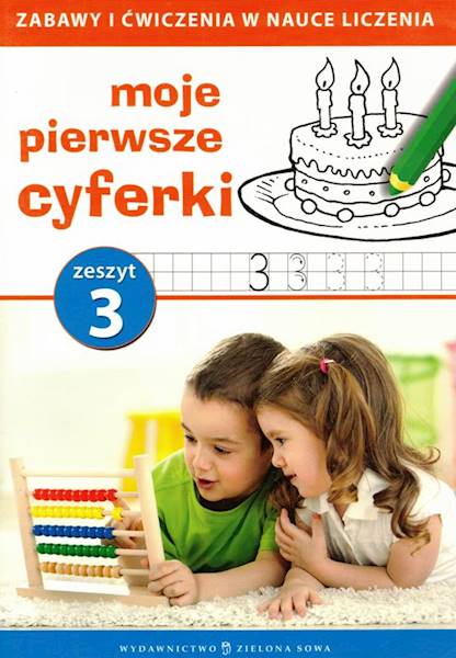 Moje pierwsze cyferki cz.3 ZIELONA SOWA