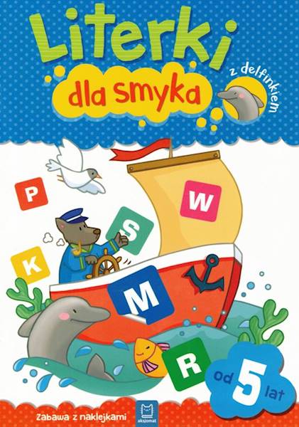 Literki dla smyka z delfinkiem od lat 5 AKSJOMAT