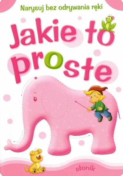 Jakie to proste Słonik SKRZAT zmywalny papier