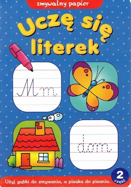 Uczę się literek cz.2 AKSJOMAT zmywalny papier