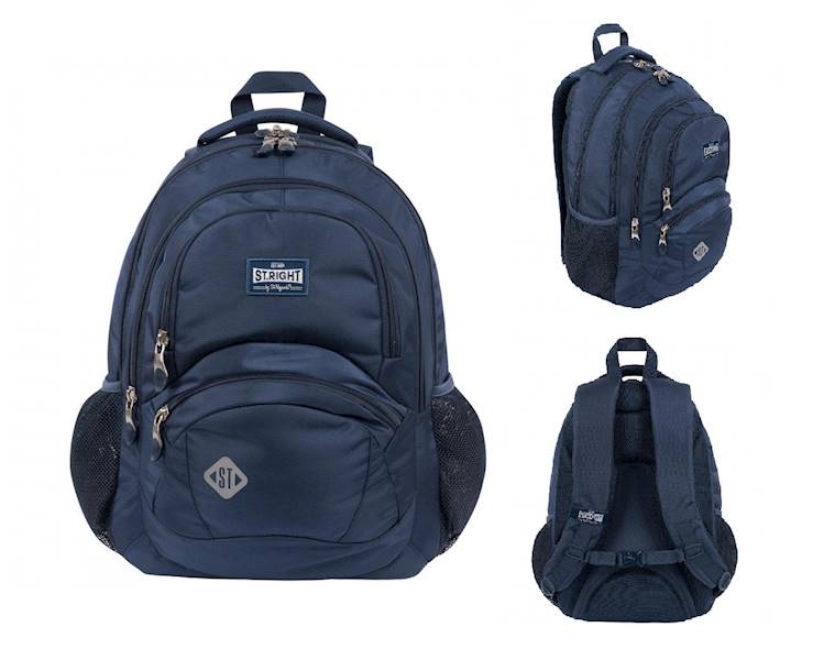 Plecak 4-komorowy Stright BP5 Navy Blue Vintage