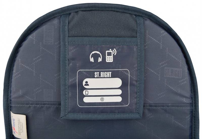 Plecak 4-komorowy Stright BP5 Navy Blue Vintage