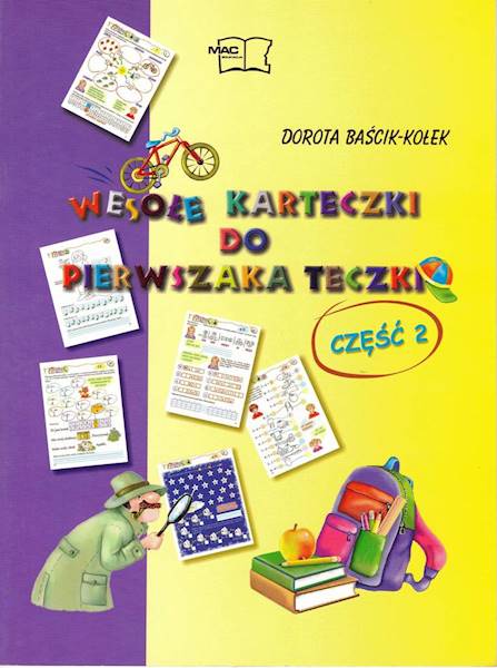Wesołe karteczki do pierwszaka teczki część 2 MAC