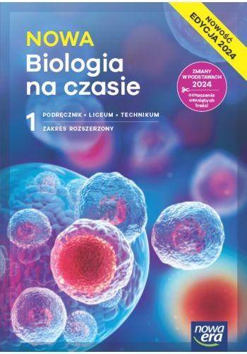 Nowa Biologia na czasie NE 1 LO ZR Podręcznik 2024