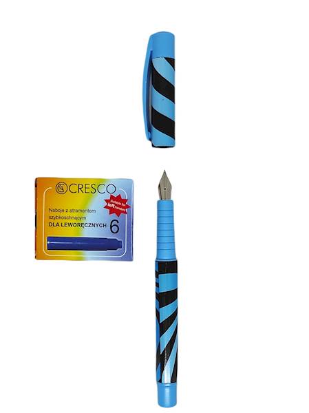 Pióro wieczne College 11 + 6 naboi Niebieskie L