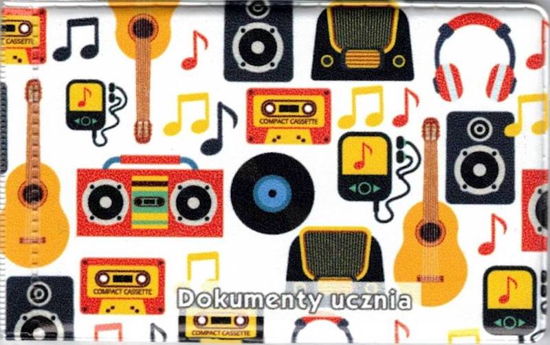 Okładka na Dokumenty Ucznia Music