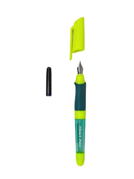 Pióro wieczne First Pen żółto zielone