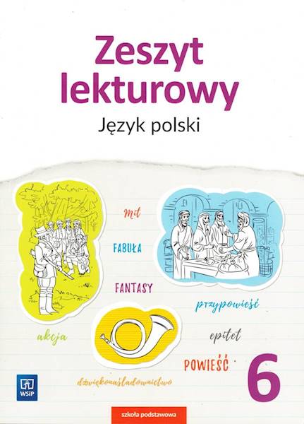 J.Polski SP 6 Zeszyt lekturowy WSiP