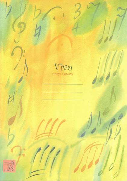 Zeszyt nutowy A4 - Vivo Euterpe