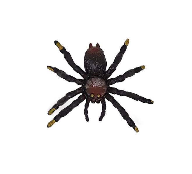Pajączek mały plastikowy na Halloween 5x4cm 1 szt