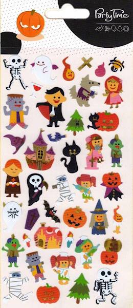 Naklejki halloweenowe Postacie Szkielet