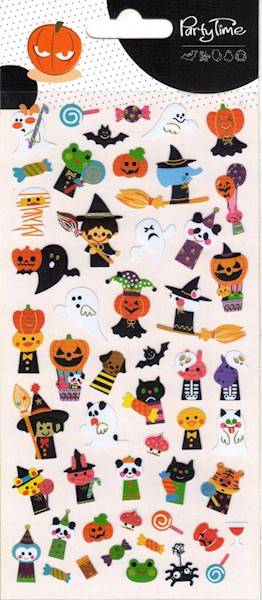 Naklejki halloweenowe Postacie Duszek Lizak