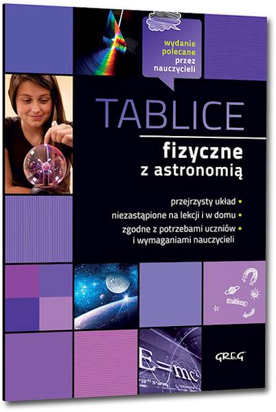 Tablice GREG Fizyczne z Astronomią