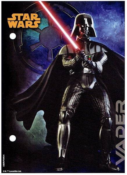 wkład do segregatora A6 Derform Star Wars 03-01