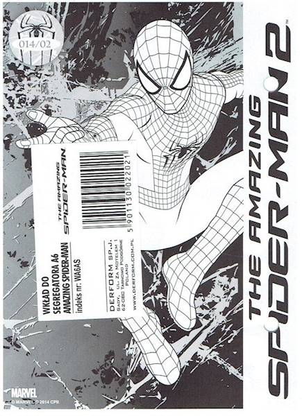 wkład do segregatora A6 Derform SPIDER-MAN 014/02