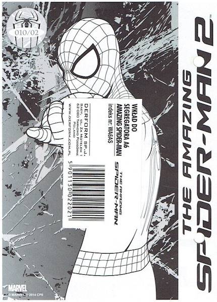 wkład do segregatora A6 Derform SPIDER-MAN 010/02