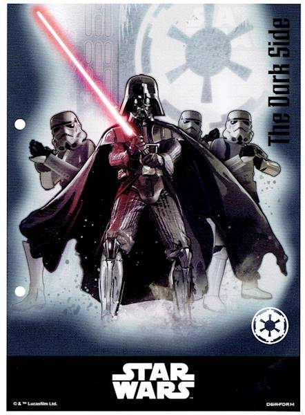 wkład do segregatora A5 Derform Star Wars 15-02