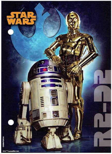 wkład do segregatora A6 Derform Star Wars 05-01