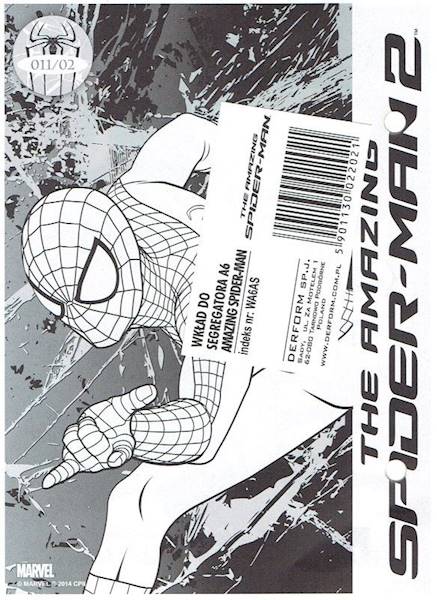 wkład do segregatora A6 Derform SPIDER-MAN 011/02