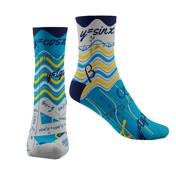 Skarpety Math funny socks wzór E Funkcje 41-45