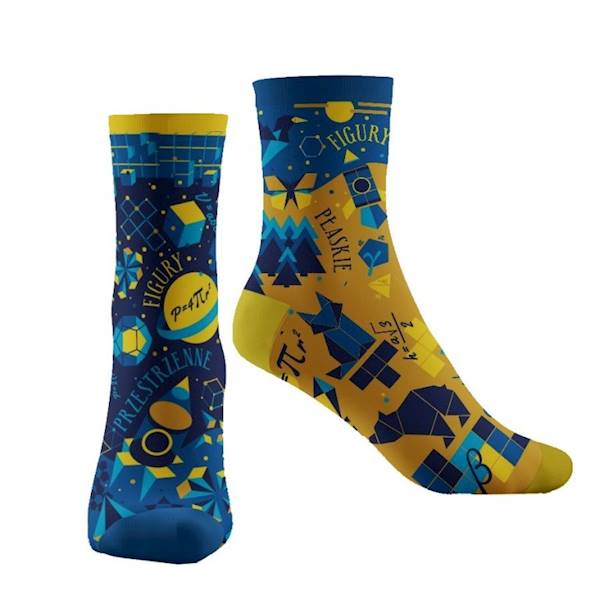 Skarpety Math funny socks wzór D Figury 41-45