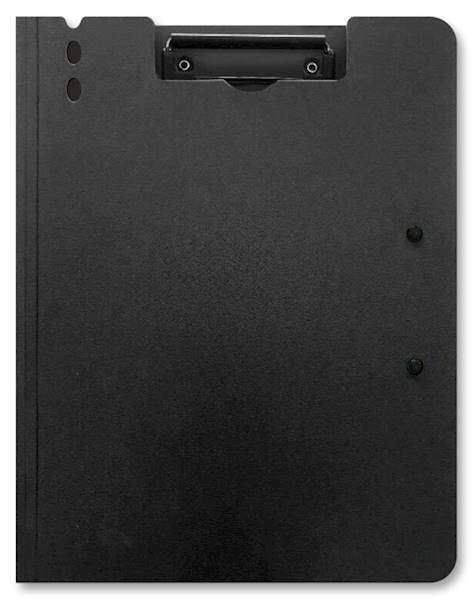 Clipboard A4/A3 z dwoma klipami i okładką czarną