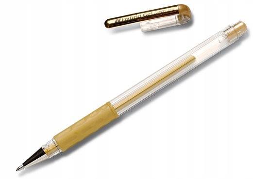 Długopis Pentel żelowy hybrid K118 złoty