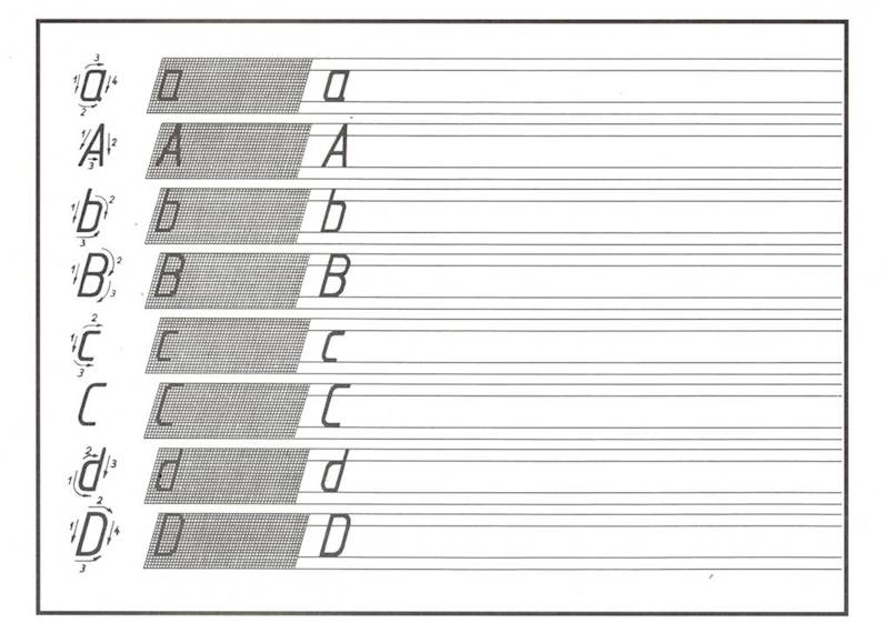 Pismo techniczne blok A4 Interdruk pochyłe
