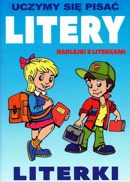 Uczymy się pisać Litery Naklejki z literkami