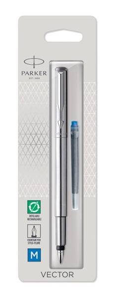 Pióro wieczne Parker Vector Standard Stainless M