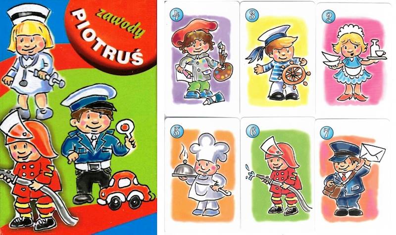 Karty do gry Piotruś Zawody Penword