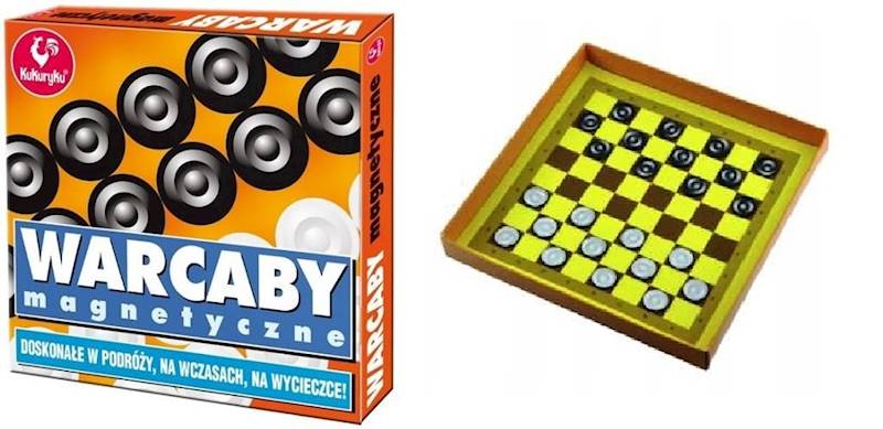 Warcaby magnetyczne Kukuryku