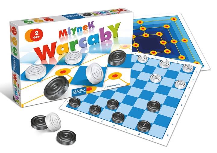 Warcaby młynek GRANNA
