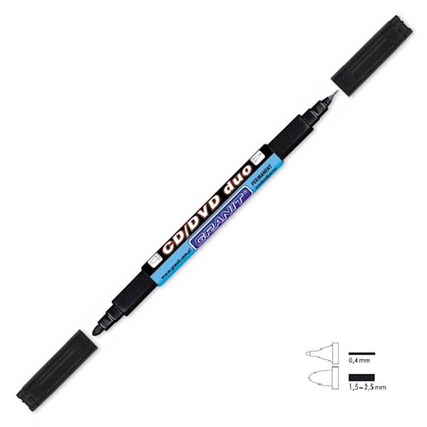 Marker foliopis GRANIT M830 CD/DVD czarny