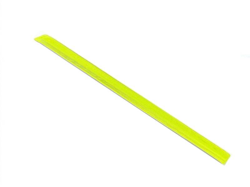 Opaska odblaskowa samozaciskowa 40x3 cm żółta