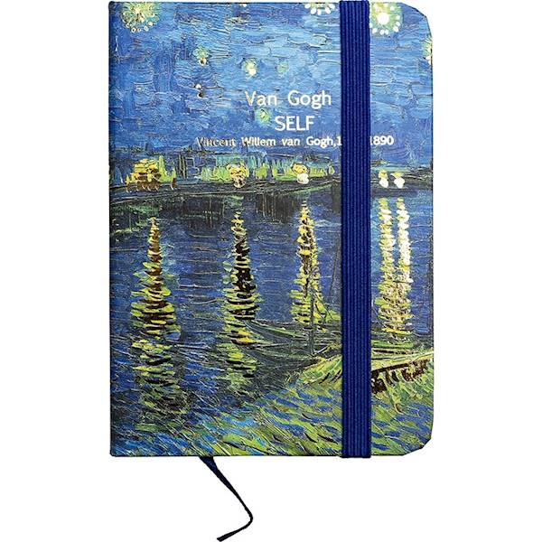 Notes A7 80 kartek w linię Centrum Van Gogh Noc