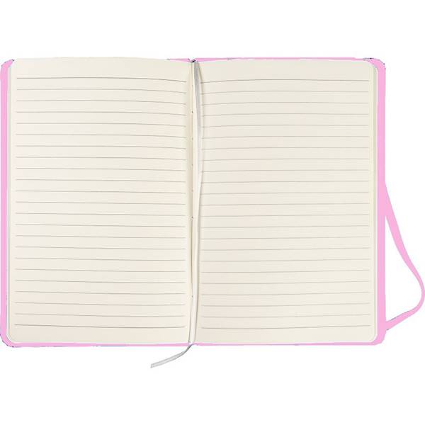 Notes A7 80 kartek w linię Centrum Kwiaty róż-nieb