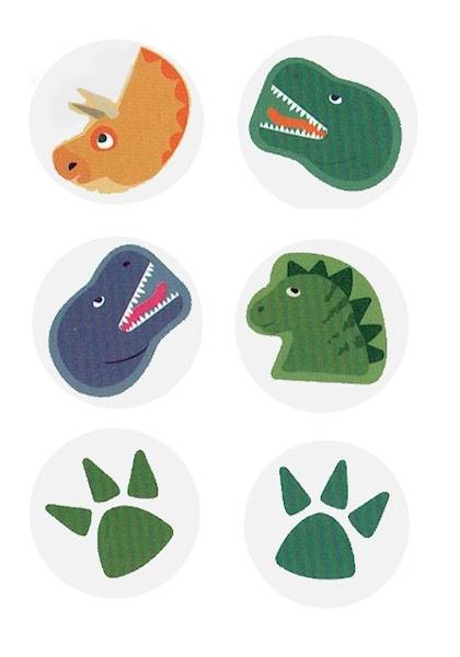Naklejki na taśmie Kids DINOZAURUS