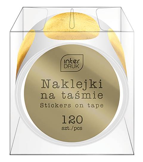 Naklejki na taśmie Glam GOLD