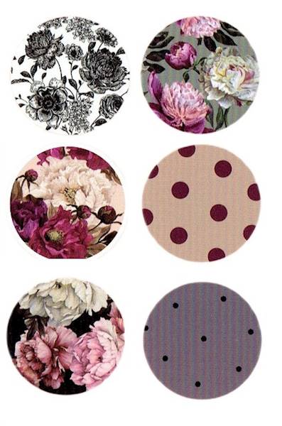 Naklejki na taśmie Flowers TRENDS