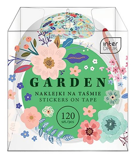 Naklejki na taśmie Flowers GARDEN