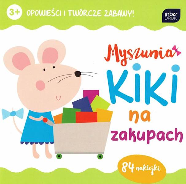 Kolorowanka z naklejkami Myszunia Kiki 2 na zakupa